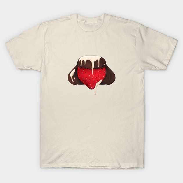 Berries and Cream T-Shirt by Wyrielle